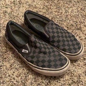 Checkered Vans
